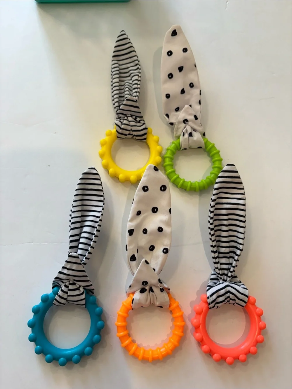 SASSY rainbow ring drop toy baby toy